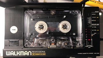 Cassette tape loop on Sony WM-D6C