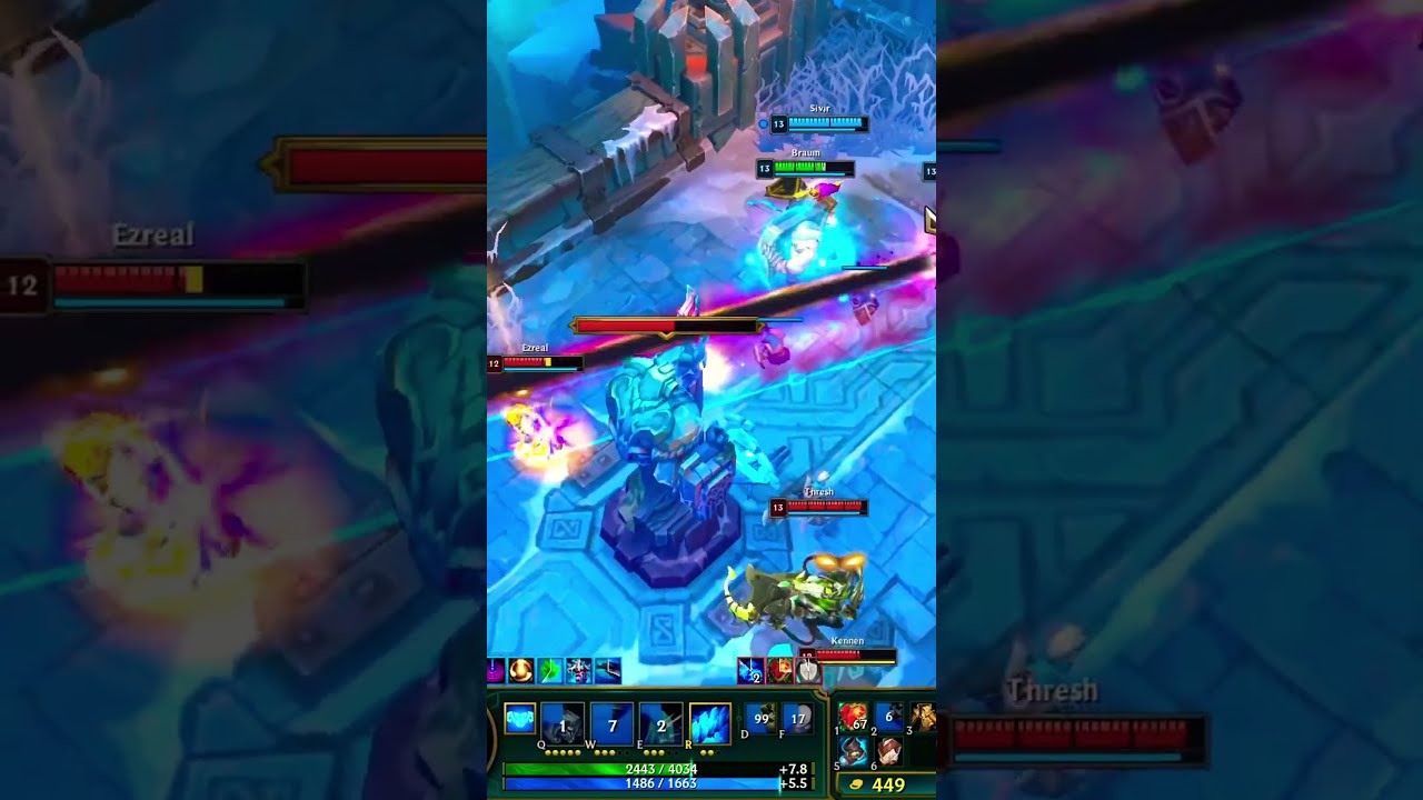 Braum Diff Every Game League Of Legends Leagueoflegends Shorts
