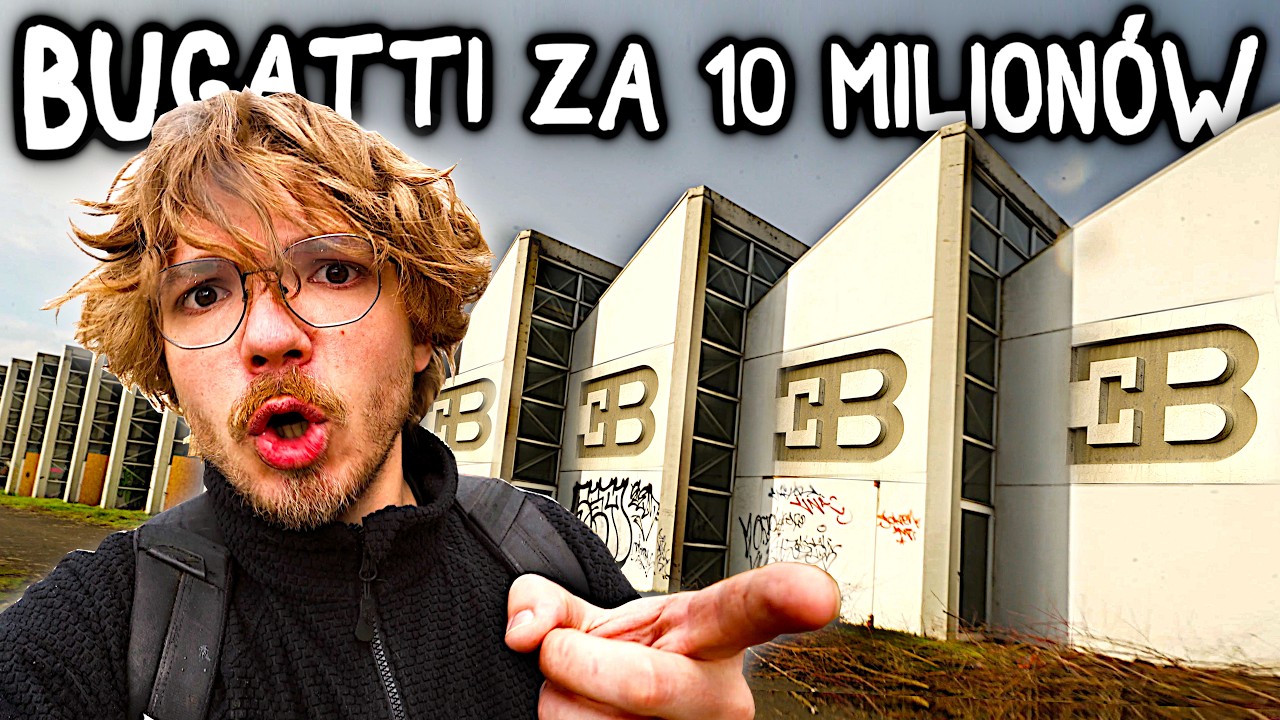 OPUSZCZONA FABRYKA SAMOCHODÓW BUGATTI - URBEX