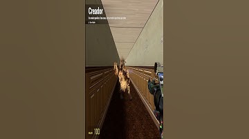 Creeper  Nextbot in the halls Gmod