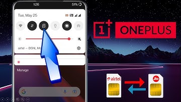 Switch Mobile Data from SIM1 to SIM2 in OnePlus