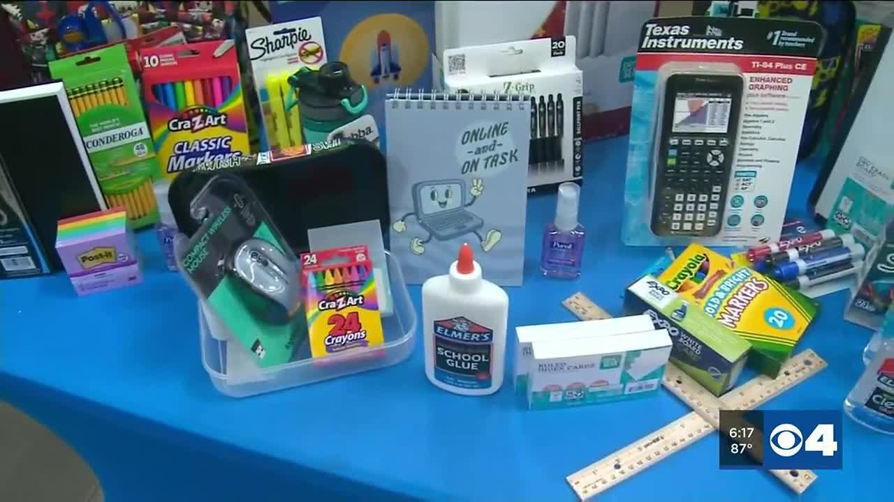 Nonprofit packs 1 million in school supplies to give kids for free