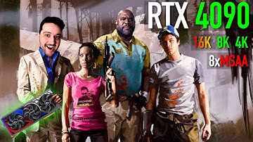 Destroying the RTX 4090 with...Left 4 Dead 2 from 2009 ?!?