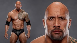 3D Model of Dwayne Johnson (The Rock)