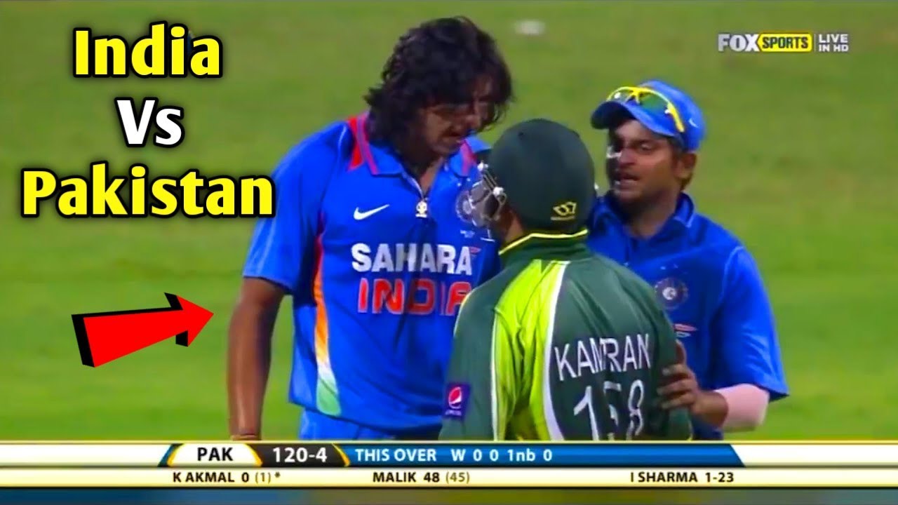 India Vs Pakistan Biggest Cricket Fights India Vs Pakistan Biggest