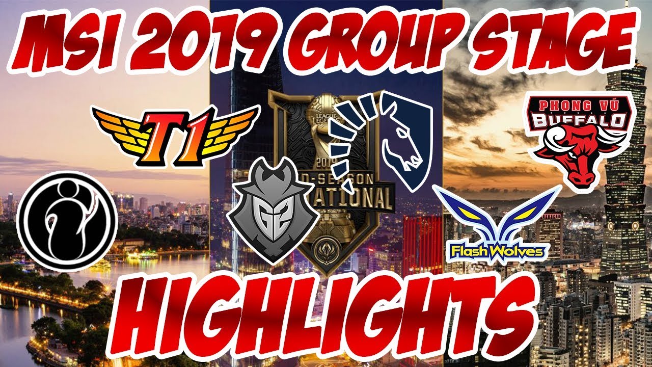 THE CLASH OF THE TITANS - MSI 2019 Group Stage Highlights Montage - Ft. IG, T1, G2, TL, FW, PVB