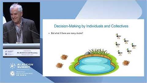 Michael I. Jordan lecture at the "AI Action Summit" (Paris, 2025)