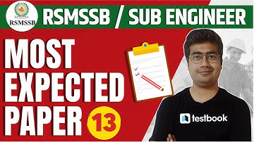 RSMSSB/Sub Engineer Exam 2022 | Most Expected Paper 13 | Electrical Questions by Mohit Sir