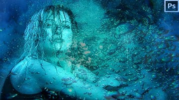 Photoshop Tutorials | How to Create Underwater Effect