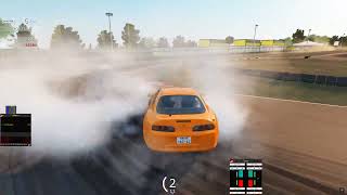 Assetto Corsa, Brasilia Kart drift, Toyota Supra