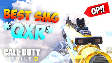 NEW*SMG*QXR IS INSANE | RANKED HIGHLIGHTS | COD MOBILE