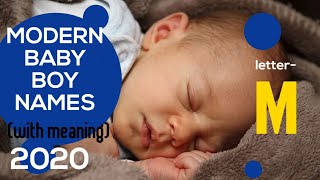 Hindu Baby Boy Names with meanings from letter 'M' ||Modern names for boys|| 'M'