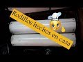 Como hacer un  rodillo casero para pasteles, fondant y más, muy fácil.