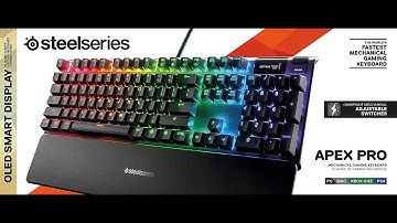 BEST KEYBOARD 2020| STEELSERIES APEX 7 MECHANICAL GAMING KEYBOARD