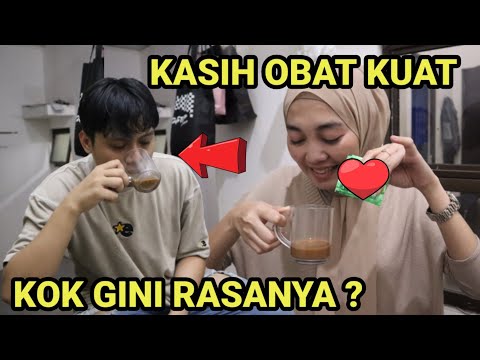 PRANK KASIH OBAT KUAT KE KOPI NYA MAS JAR BIKIN NGAKAK