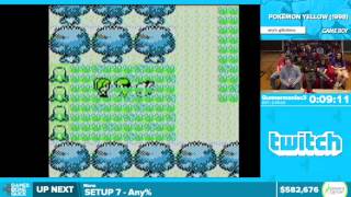 Pokemon Yellow by Gunnermaniac3 in 2:08:49 - Awesome Games Done Quick 2016 - Part 129 screenshot 4