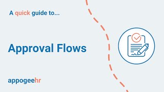 A quick guide to approval flows