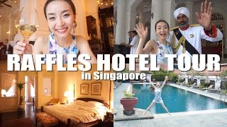 Singapore Trip☆老舗ラッフルズホテルツアー!!☆Raffles Hotel Tour!!
