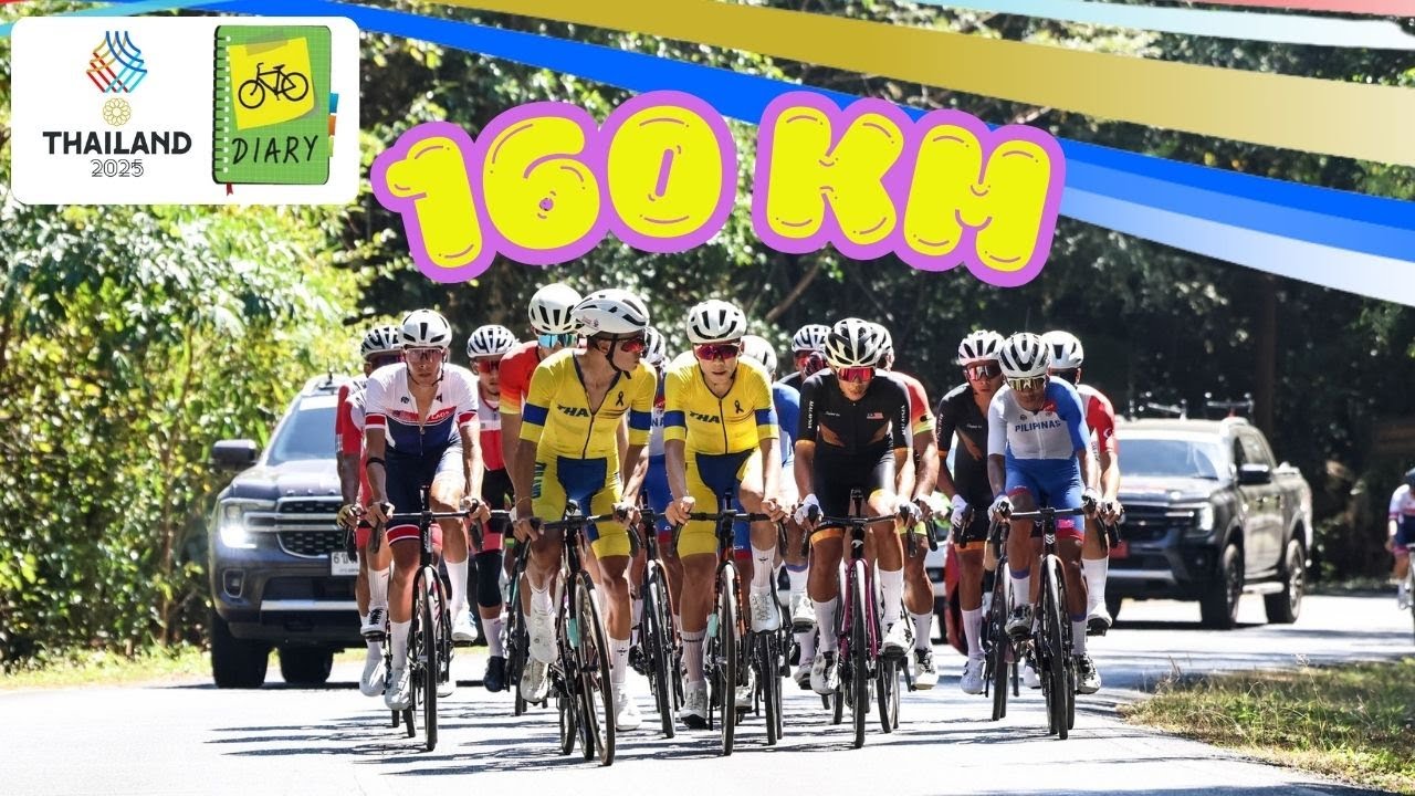 การแข่งขันจักรยานเสือหมอบชาย Thailand SEA Games Road Race Men