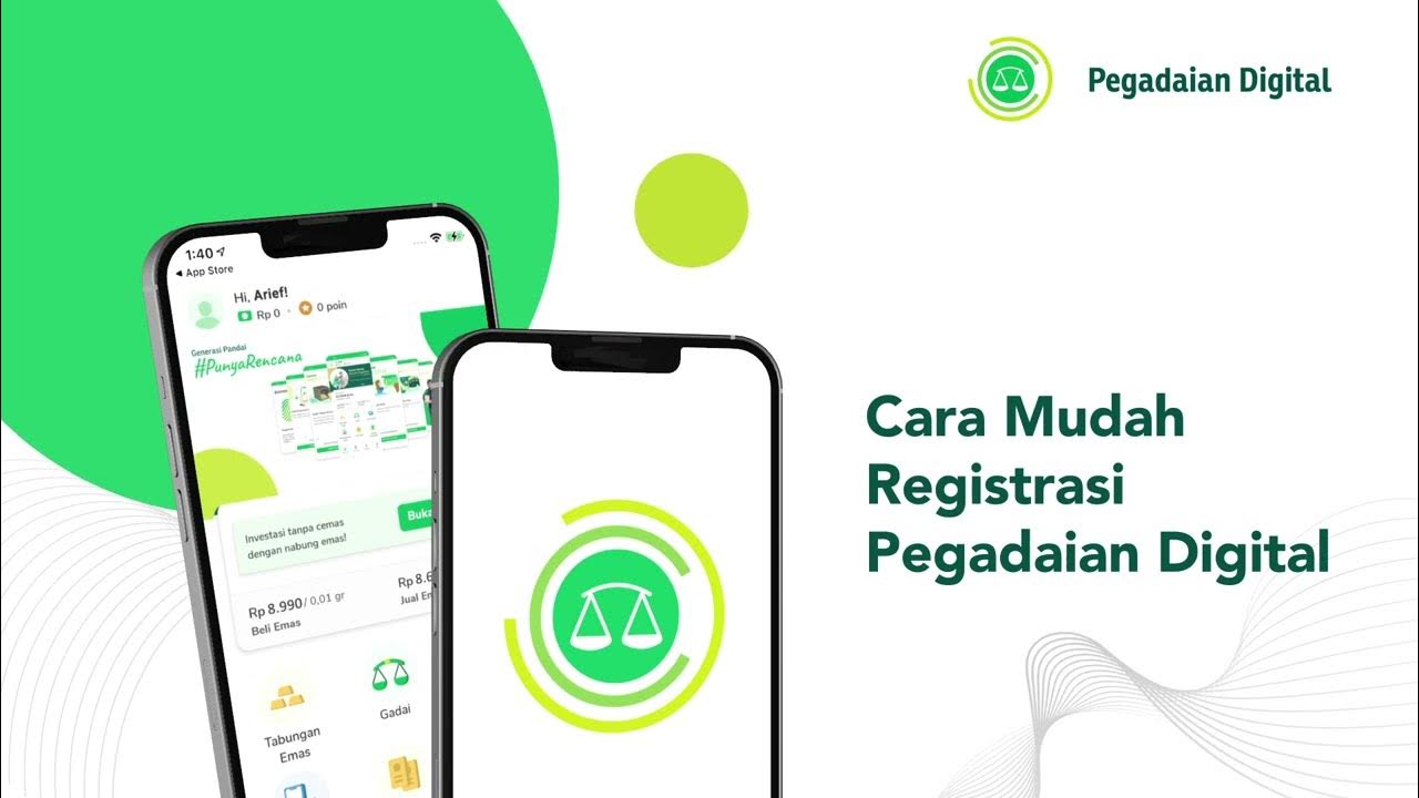 Cara Registrasi Pegadaian Digital - YouTube