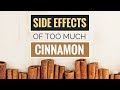 5 Side Effects of Too Much Cinnamon