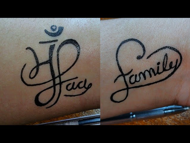 25+ Cute Maa and Paa Tattoo Ideas To Express Your Love | Tattoo designs  wrist, Tattoos, Wrist band tattoo