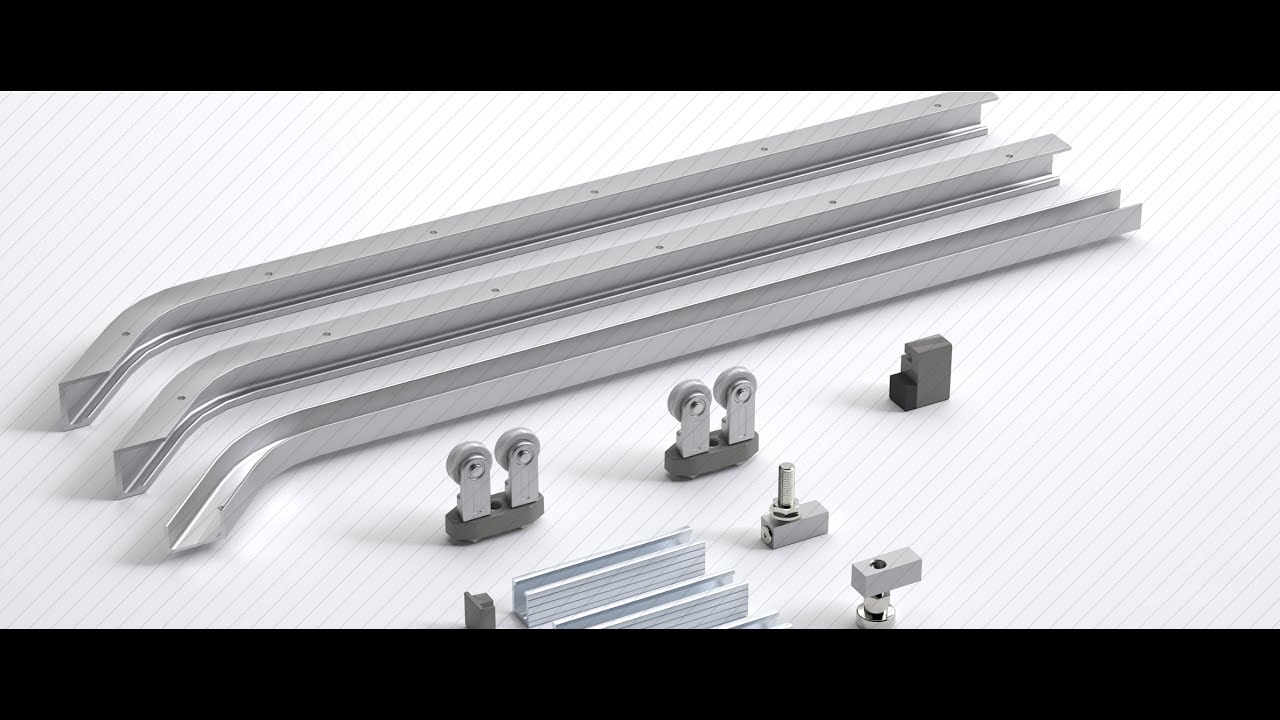 ID1305 flush-fitting sliding door solution