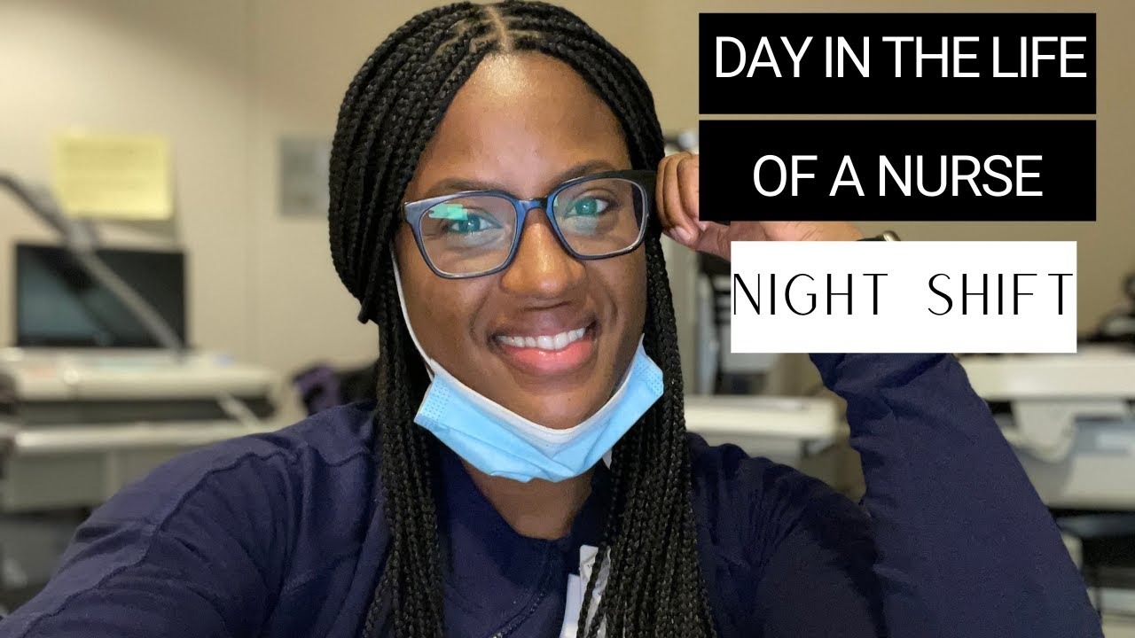 DAY IN THE LIFE OF A MED-SURG NURSE I NIGHT SHIFT - YouTube