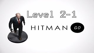Hitman Go - (IOS/Android) Walkthrough Level 2-1 Gameplay screenshot 2