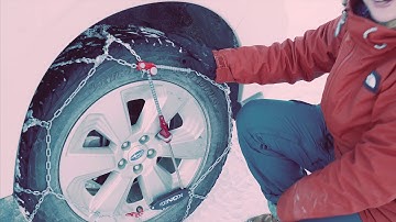 How to fit 3 types of snow chains the easy way while skiing in New Zealand