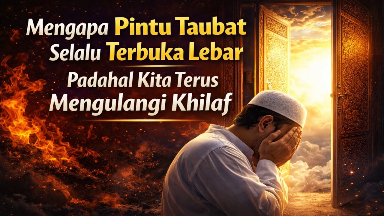 Mengapa Pintu Taubat Selalu Terbuka Lebar Padahal Kita Terus Mengulangi Khilaf