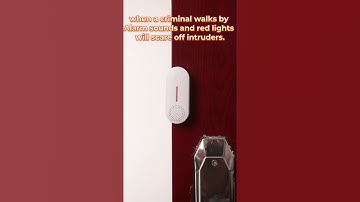 Tuya smart home WiFi door magnetic window sensor detector sound and light APP voice timing alarm