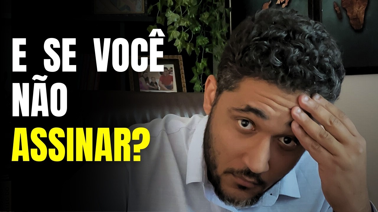 Advertência no trabalho, eu sou obrigado a assinar? O que pode acontecer?