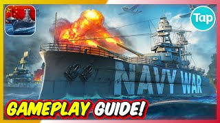 Navy War: Battleship Games - Gameplay Guide! screenshot 1