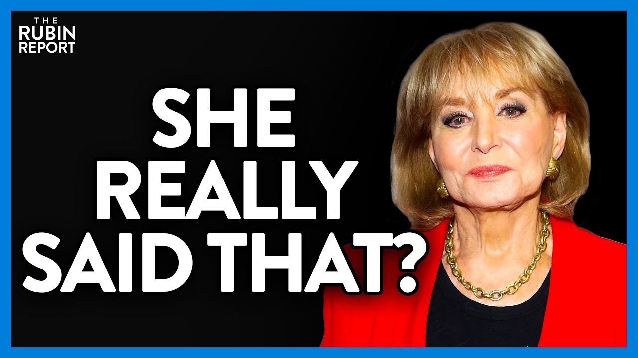 Watch Guest’s Faces as Barbara Walters Says What Everyone Is Afraid to Say | DM CLIPS | Rubin Report