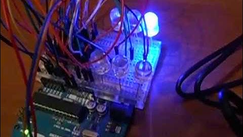 Digital Potentiometer AD5206 with Arduino