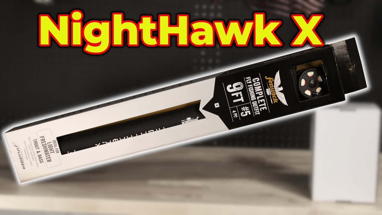 Fenwick NightHawk X Fly Outfit  NightHawk X Fly Fishing Rod 