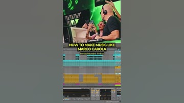 How to make Tech House like Marco Carola #ableton #tutorial #template #producer #techhouse