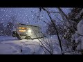 Riding Out A Massive Spring Blizzard In Our Cozy Truck Camper 17º In The Rossmönster