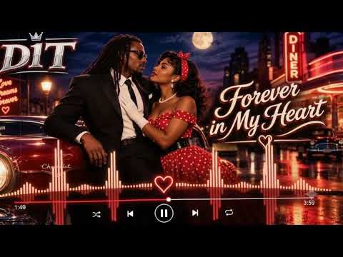 D1T - Forever in My Heart (Remix) • 1950s Love Song & Rock & Roll • [Music Visualizer]