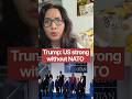 Trump: US strong without NATO #trump #nato #isrealiranwar #straitofhormuz #usiranwar #natocountries