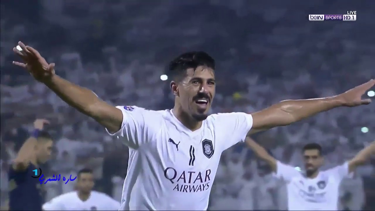اهداف النصر والسد القطري 1-3 تعليق عصام الشوالي اياب نصف  دوي ابطال اسيا 2019