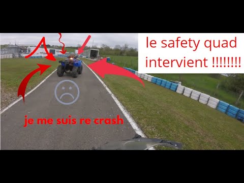 journée piste 2: je me crash et fait intervenir le safety car !!!!