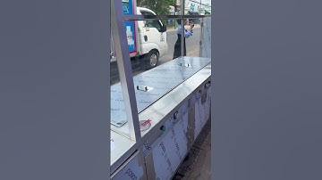 Tủ quầy hâm nóng thức ăn cao 1m8 dài 2m2. #noiphodien #food #noihap #bepdien