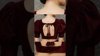 Beautiful 😍 Back Neck Design Blouse Cutting #trending #youtubeshorts #viral #shortvideo