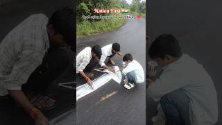 Road safety Arrow ⬆️ Nation First 🇮🇳#help #helping #roadsefty #viral #youtubeshorts