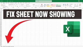 How To Fix Worksheet Tabs Not Showing in MS Excel