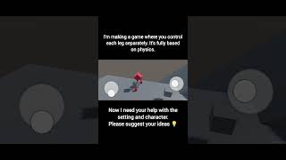 Physics based ragdoll walking game in Unity