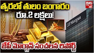 JP Morgan's Gold Prediction In Future | Gold Price May Cross ₹2 Lakhs In Future | BIG TV