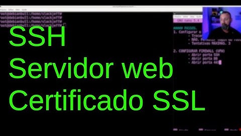 Servidor Web e SSH no Debian Linux [PASSO A PASSO]